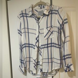 Rails Hunter Plaid Indigo Powder